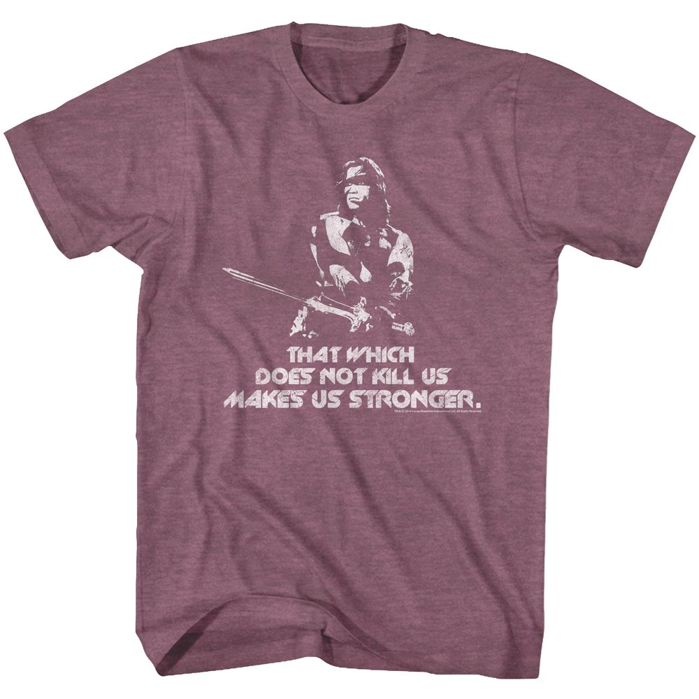Conan - Stronger - Short Sleeve - Heather - Adult - T-Shirt