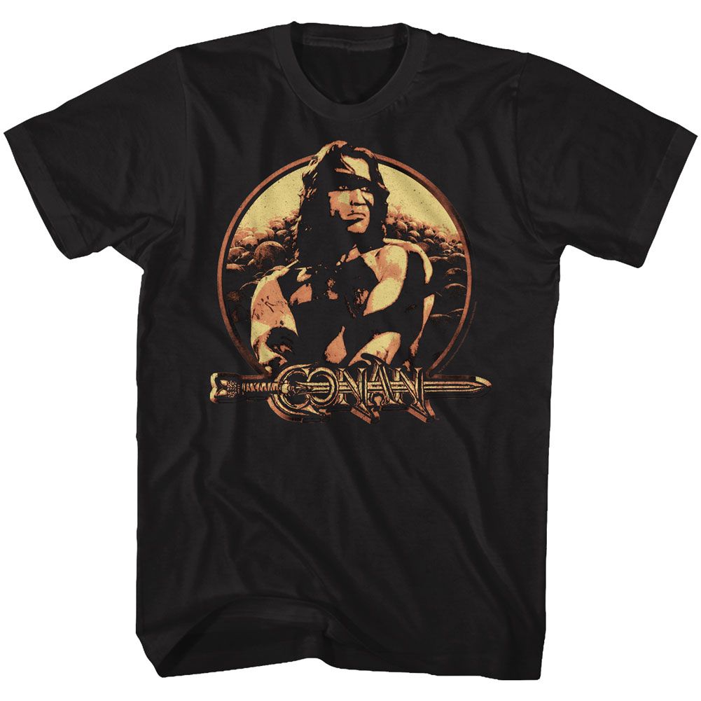 Conan - Shield - Short Sleeve - Adult - T-Shirt