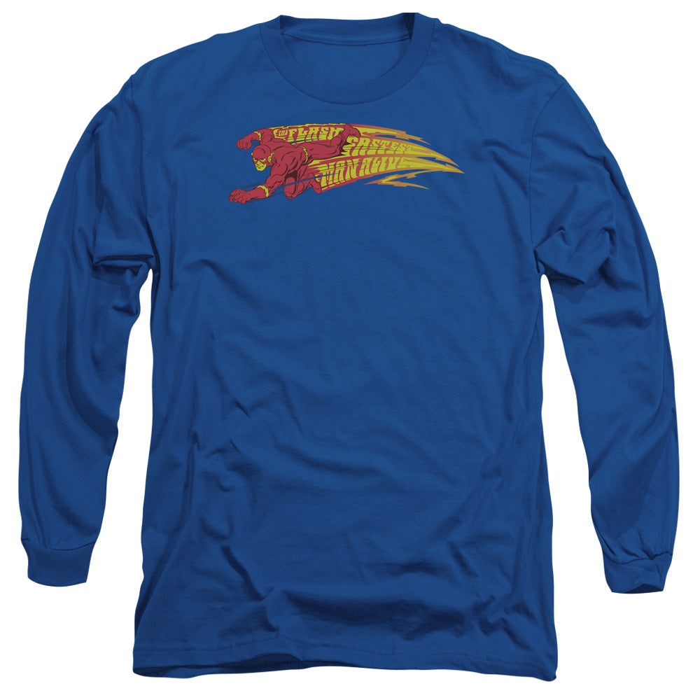 DC Comics - Flash - Fastest Man Alive - Adult Long Sleeve T-Shirt