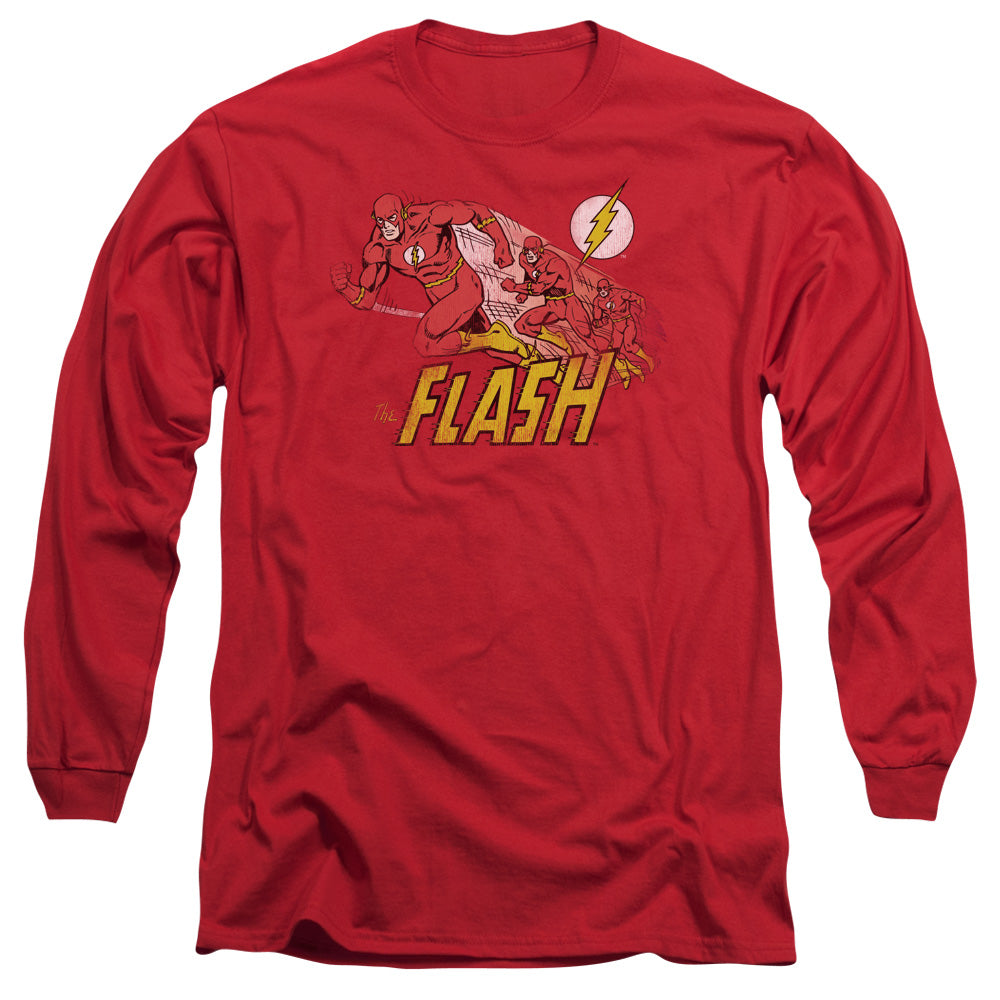 DC Comics - Flash - Crimson Comet - Adult Long Sleeve T-Shirt