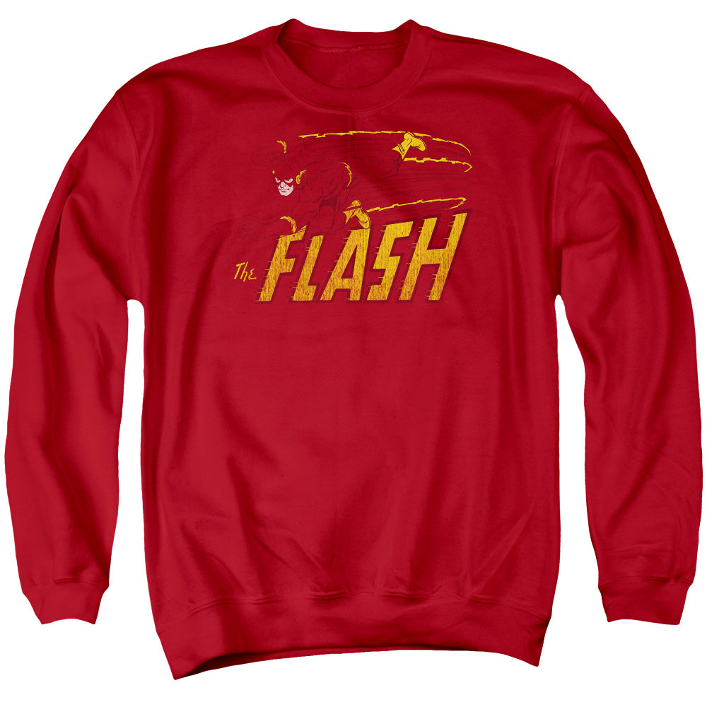 DC Comics - Flash - Speed Distressed - Adult Sweatshirt