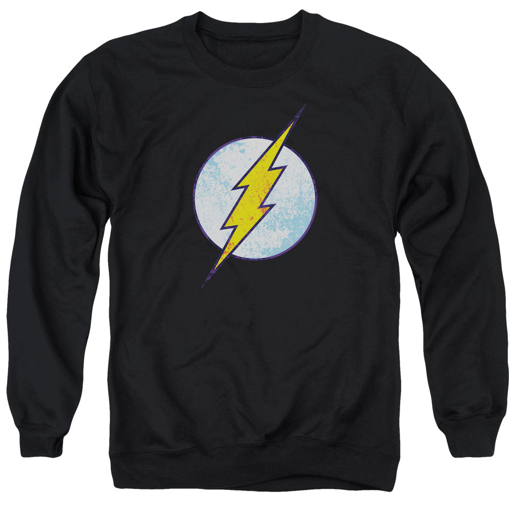 DC Comics - Flash - Neon Distress Logo - Adult Sweatshirt