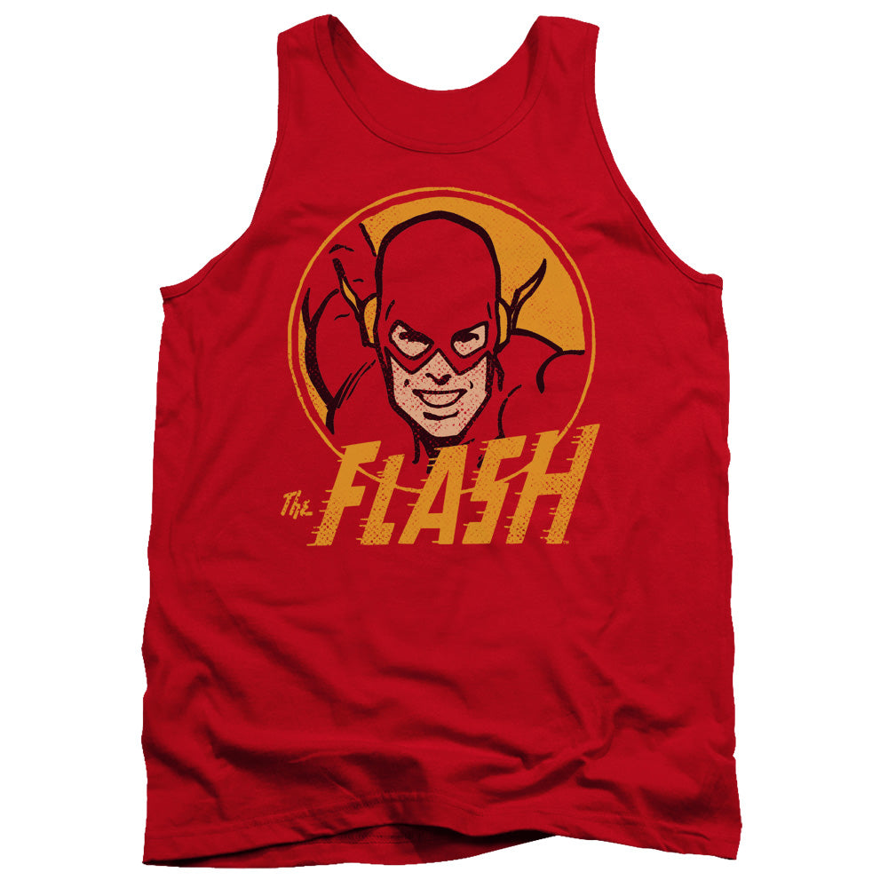 DC Comics - Flash - Circle - Adult Tank Top
