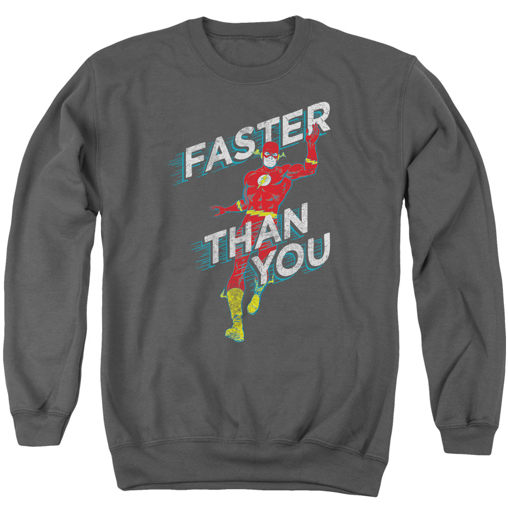 DC Comics - Flash - Faster Than You - Adult Sweatshirt