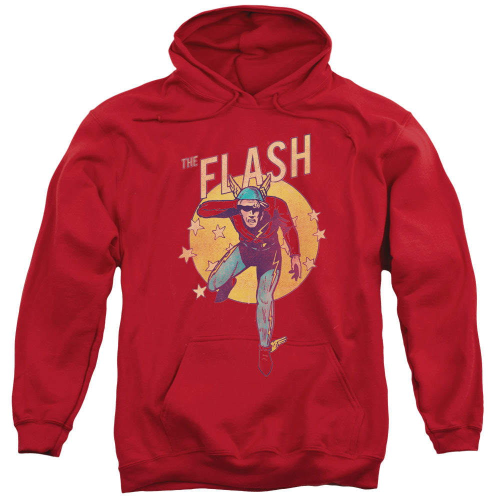 DC Comics - Flash - Circle & Stars - Adult Pullover Hoodie