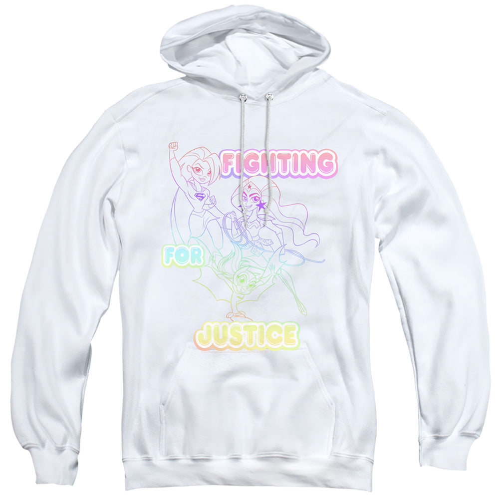 DC Comics - Superhero Girls - Fighting For Justice - Adult Pullover Hoodie