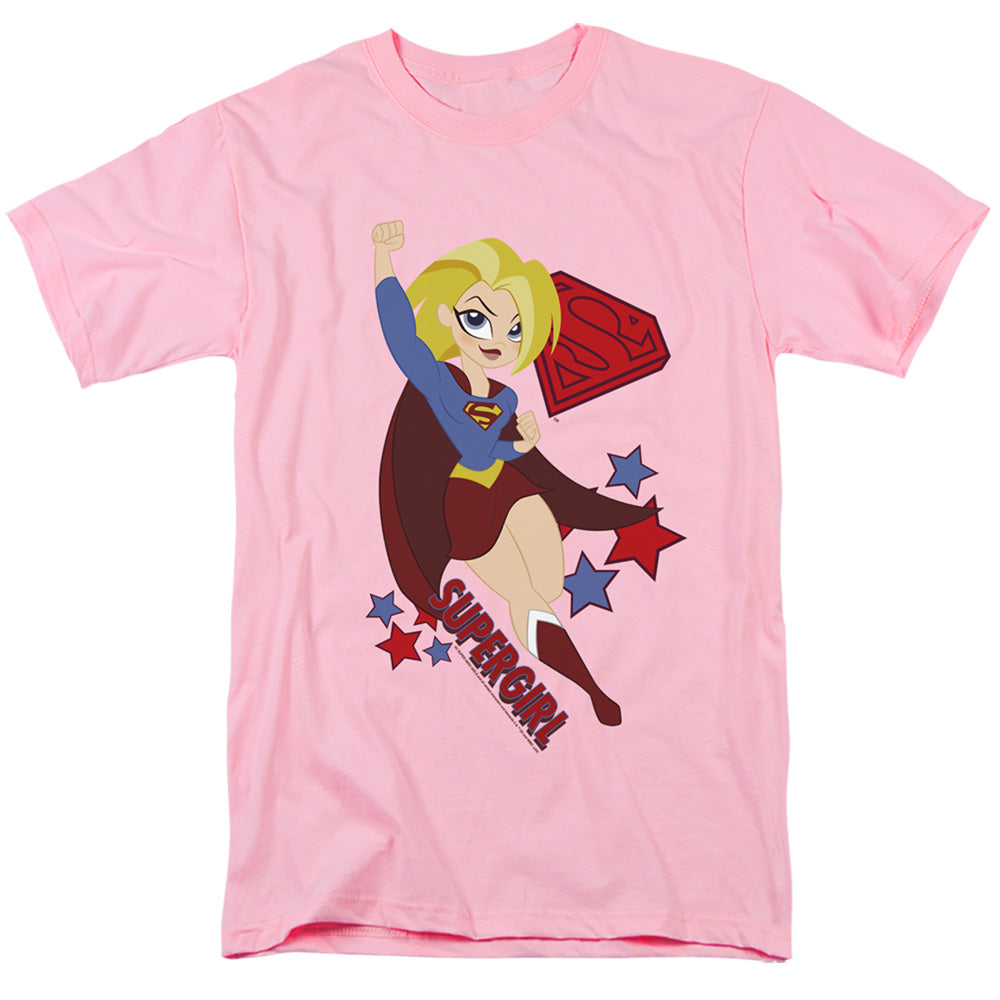 DC Comics Superhero Girls Supergirl Adult T Shirt YourFavoriteTShirts