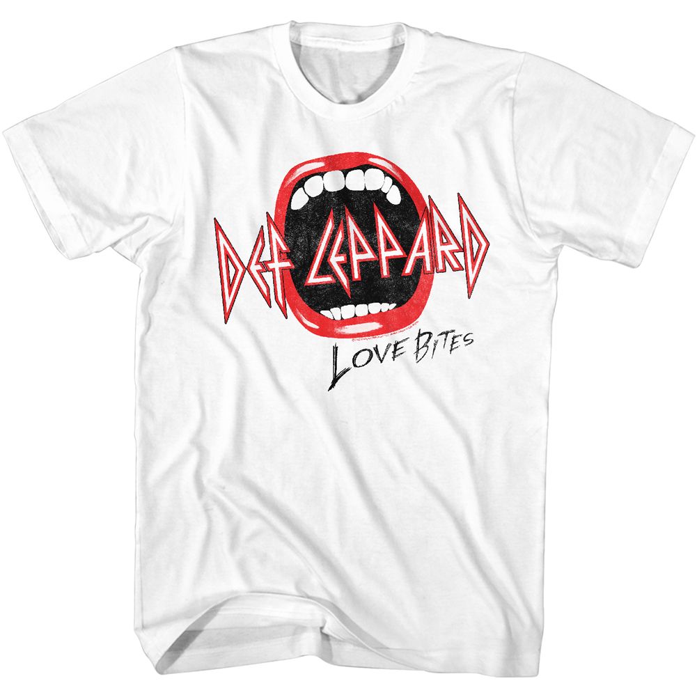 Def Leppard - Mouth - Short Sleeve - Adult - T-Shirt