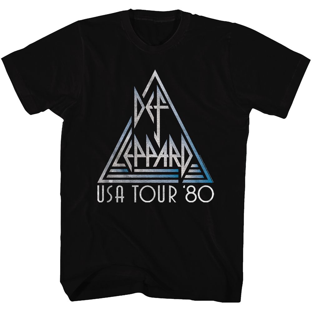 Def Leppard - USA - Short Sleeve - Adult - T-Shirt