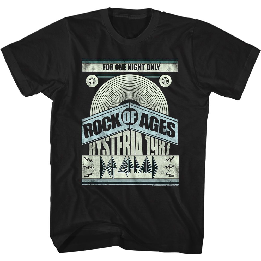 Def Leppard - For One Night Only - Short Sleeve - Adult - T-Shirt