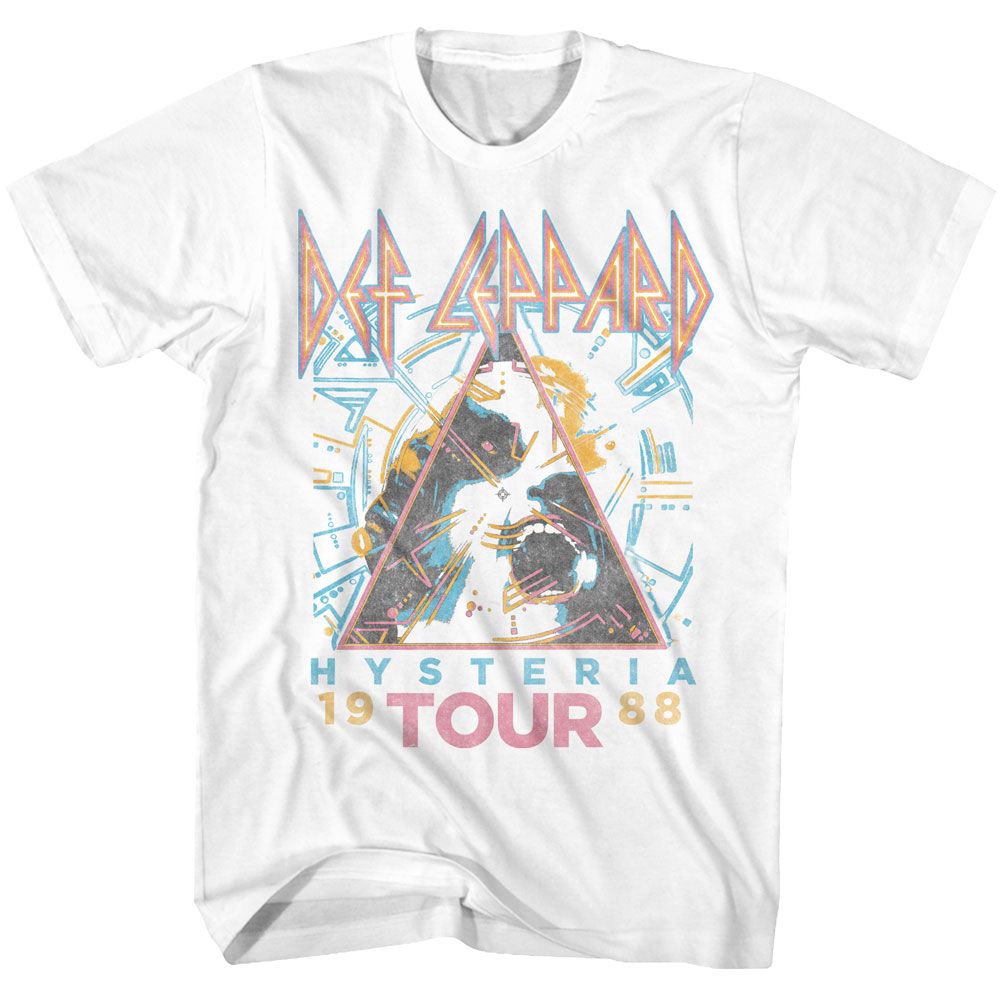 Def Leppard - Hysteria 88 - Short Sleeve - Adult - T-Shirt