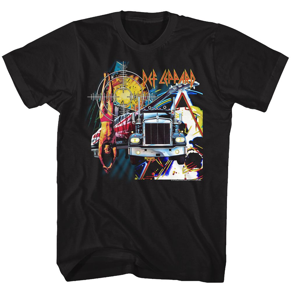 Def Leppard - Jumble - Short Sleeve - Adult - T-Shirt