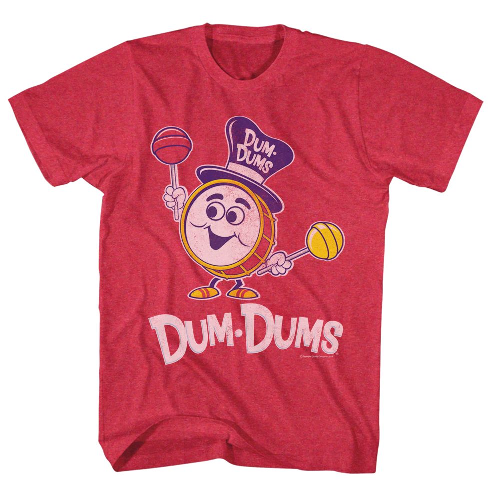 Dum Dums - Drumman - Short Sleeve - Heather - Adult - T-Shirt