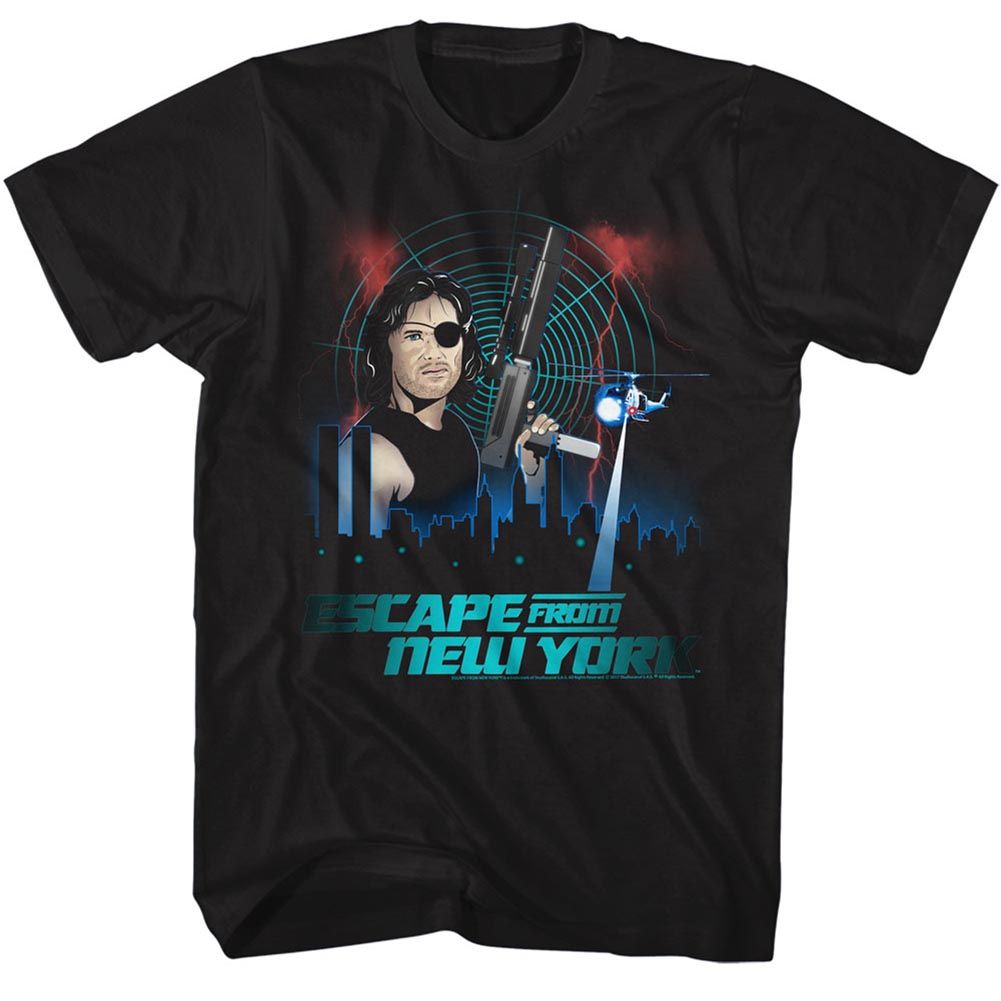 Escape From New York - 80s Style - Short Sleeve - Adult - T-Shirt