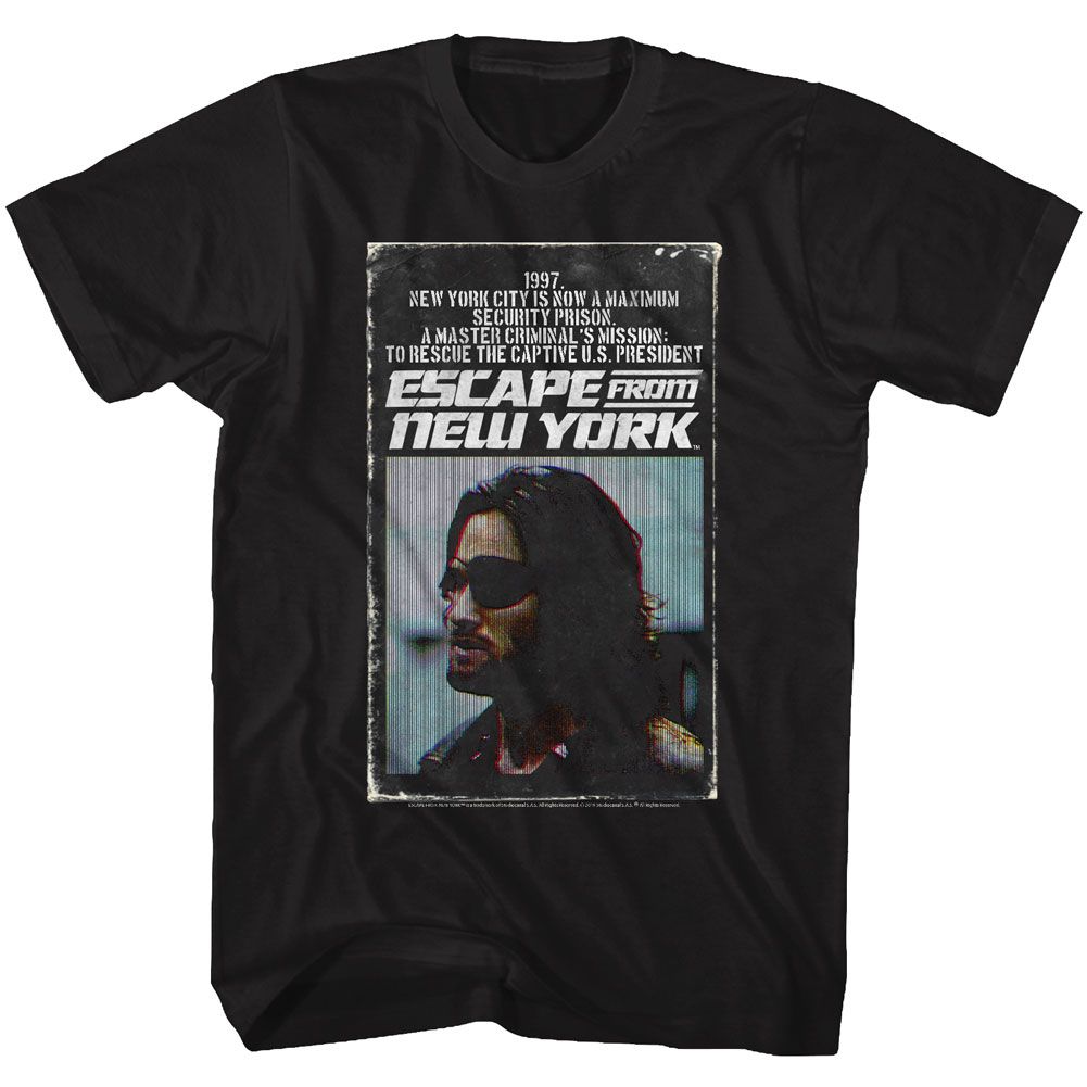 Escape From New York - Book - Short Sleeve - Adult - T-Shirt