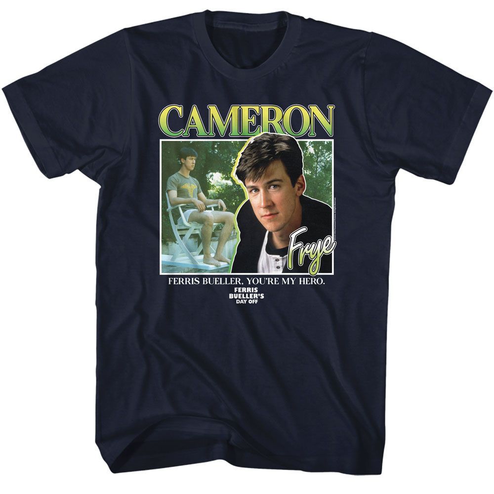 Ferris Beuller's Day Off - Cameron Frye - Short Sleeve - Adult - T-Shirt