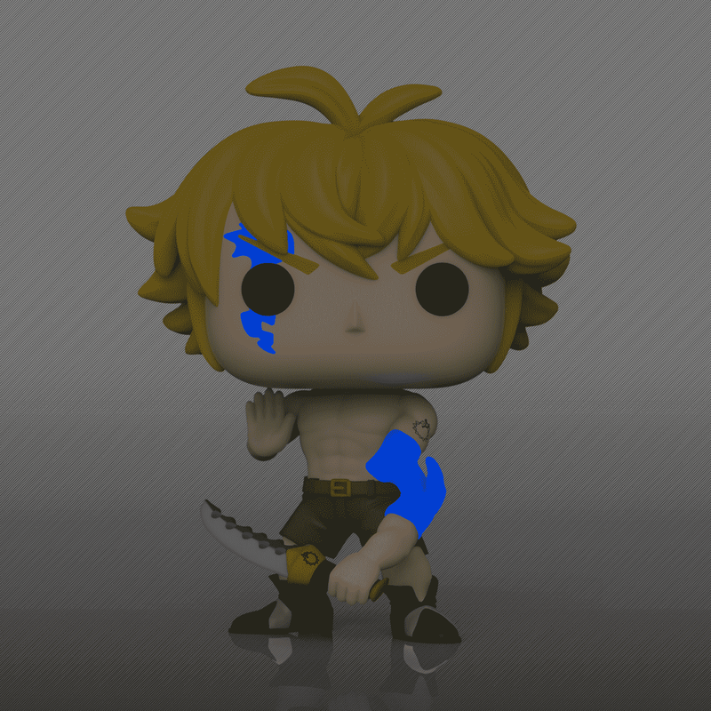 Funko Pop! Animation: The Seven Deadly Sins - Meliodas Demon Mode Chase PX Previews Exclusive