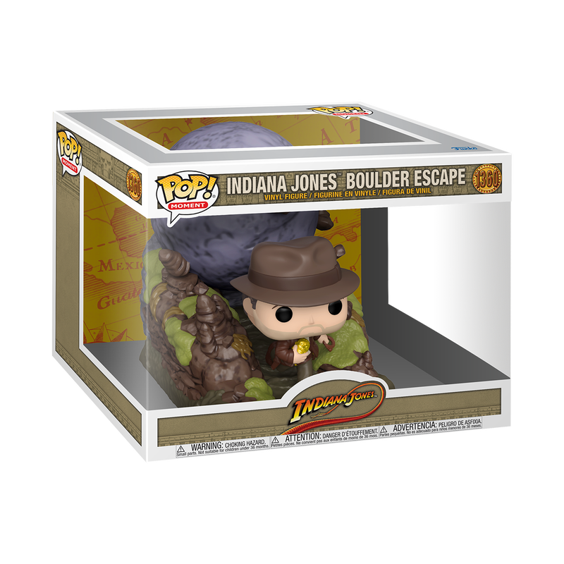 Funko Pop! Moment: Indiana Jones Raiders of the Lost Ark - Boulder Escape