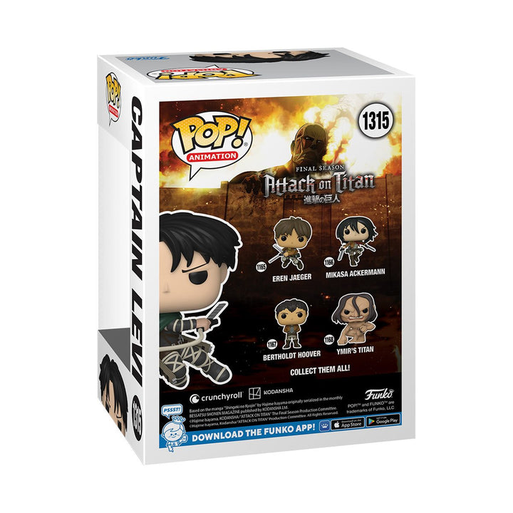 Funko Pop! Animation: Attack on Titan - Captain Levi Ackerman AAA Anime Exclusive