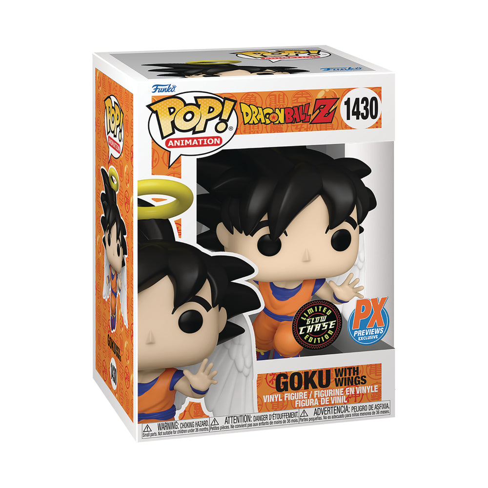 Funko Pop! Animation: Dragon Ball Z - Angel Goku Chase PX Previews Exclusive