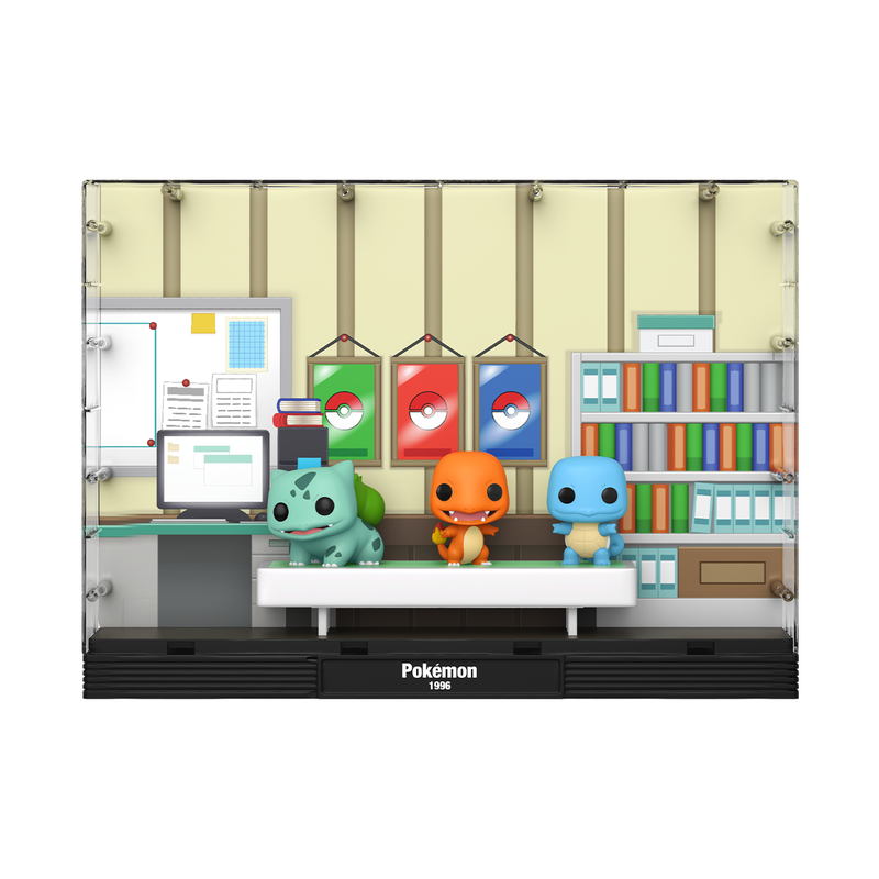 Funko Pop! Deluxe Moment: Pokémon - Bulbasaur Charmander Squirtle #01