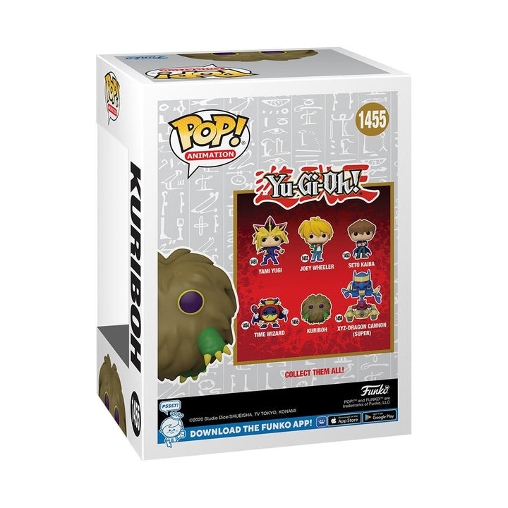 Funko Pop! Animation: Yu-Gi-Oh! - Kuriboh Flocked Glow-in-the-Dark AAA Anime Exclusive