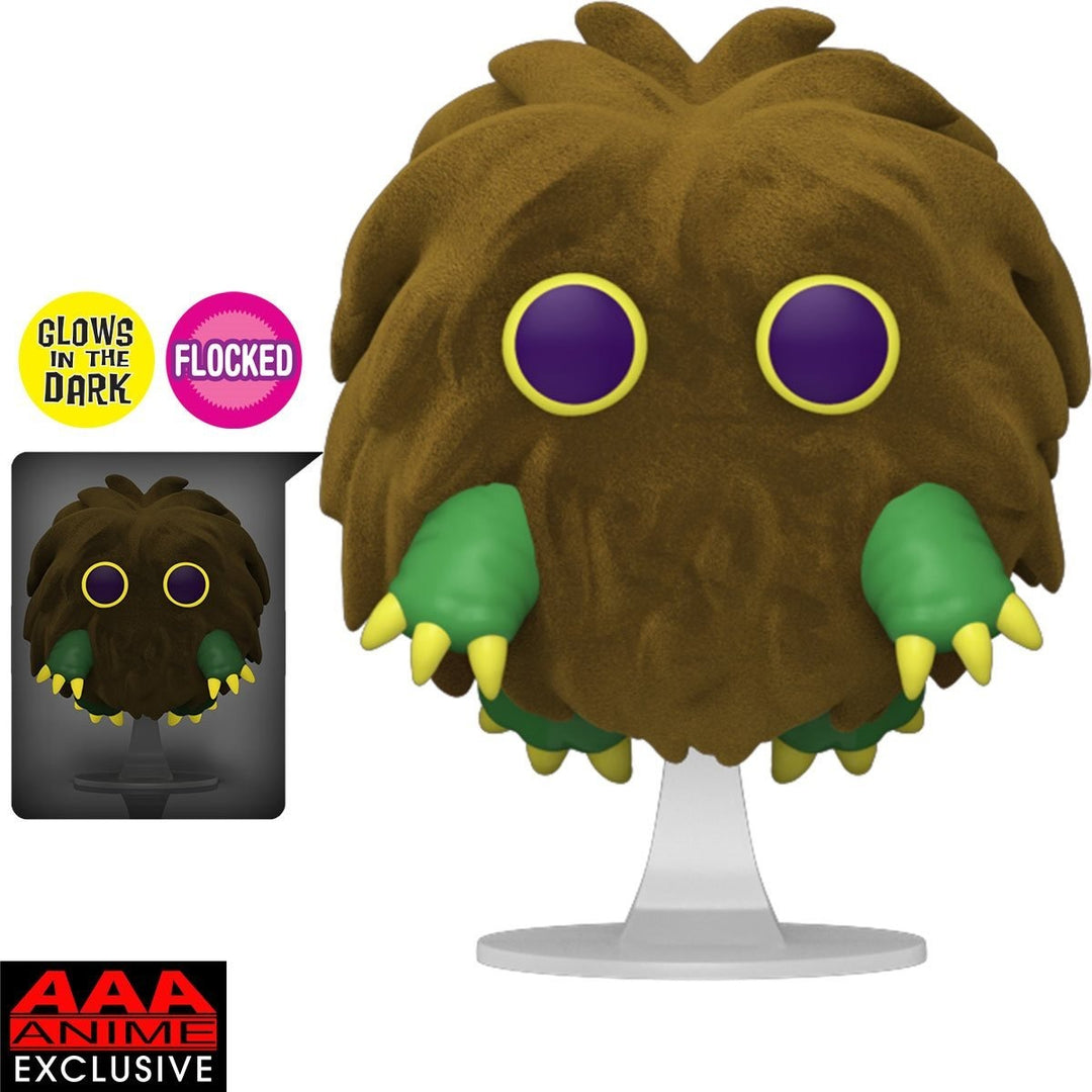 Funko Pop! Animation: Yu-Gi-Oh! - Kuriboh Flocked Glow-in-the-Dark AAA Anime Exclusive