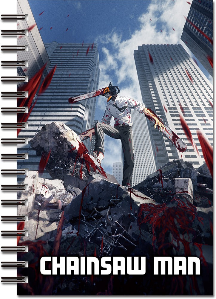 Great Eastern Entertainment Chainsaw Man Key Art Notebook