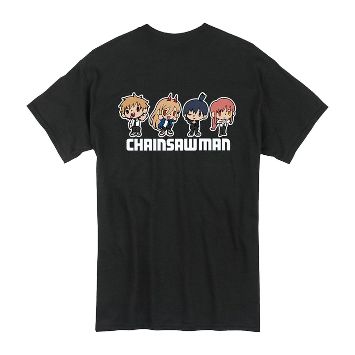 Great Eastern Entertainment Chainsaw Man - Pochita Denji Makima Aki Power SD Adult Men T-Shirt