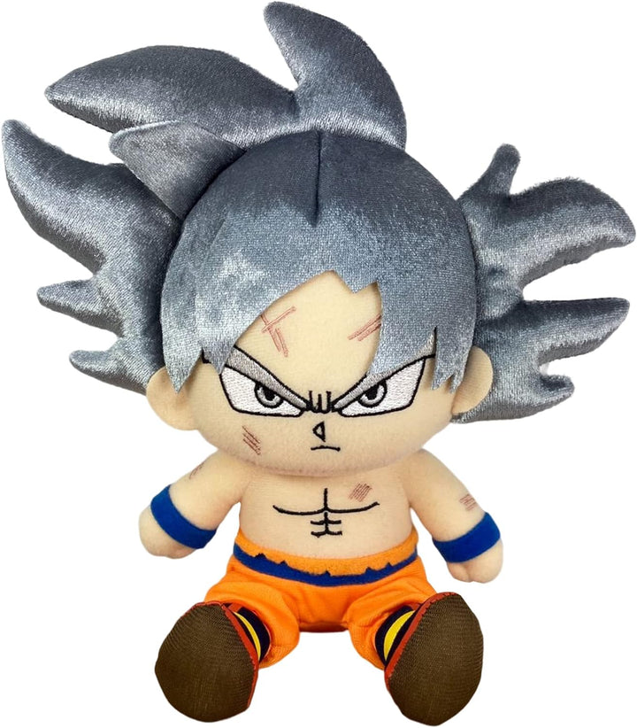 Dragon Ball Super - Goku Ultra Instinct Sitting Plush 7" Great Eastern Entertainment