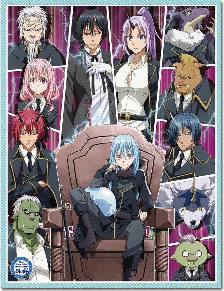 That Time I Got Reincarnated As A Slime - Key Art #A Throw Blanket