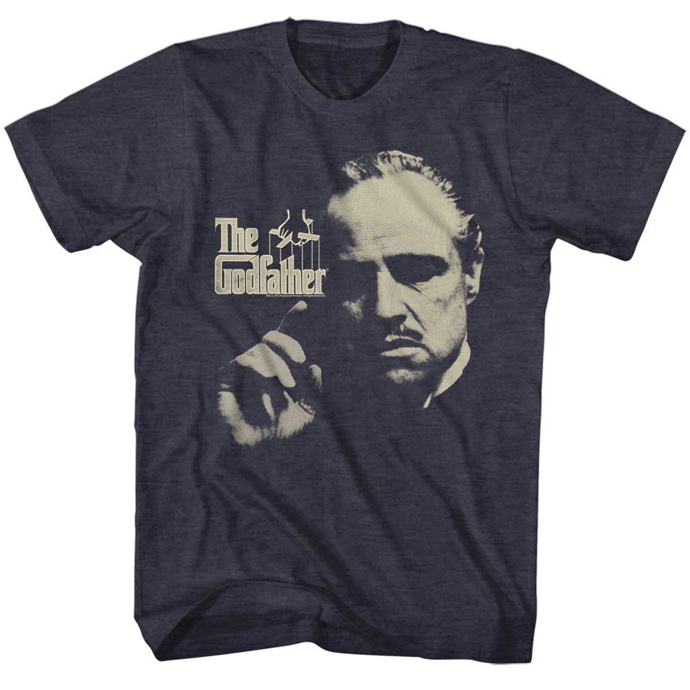 Godfather - Finger Waggle - Short Sleeve - Heather - Adult - T-Shirt