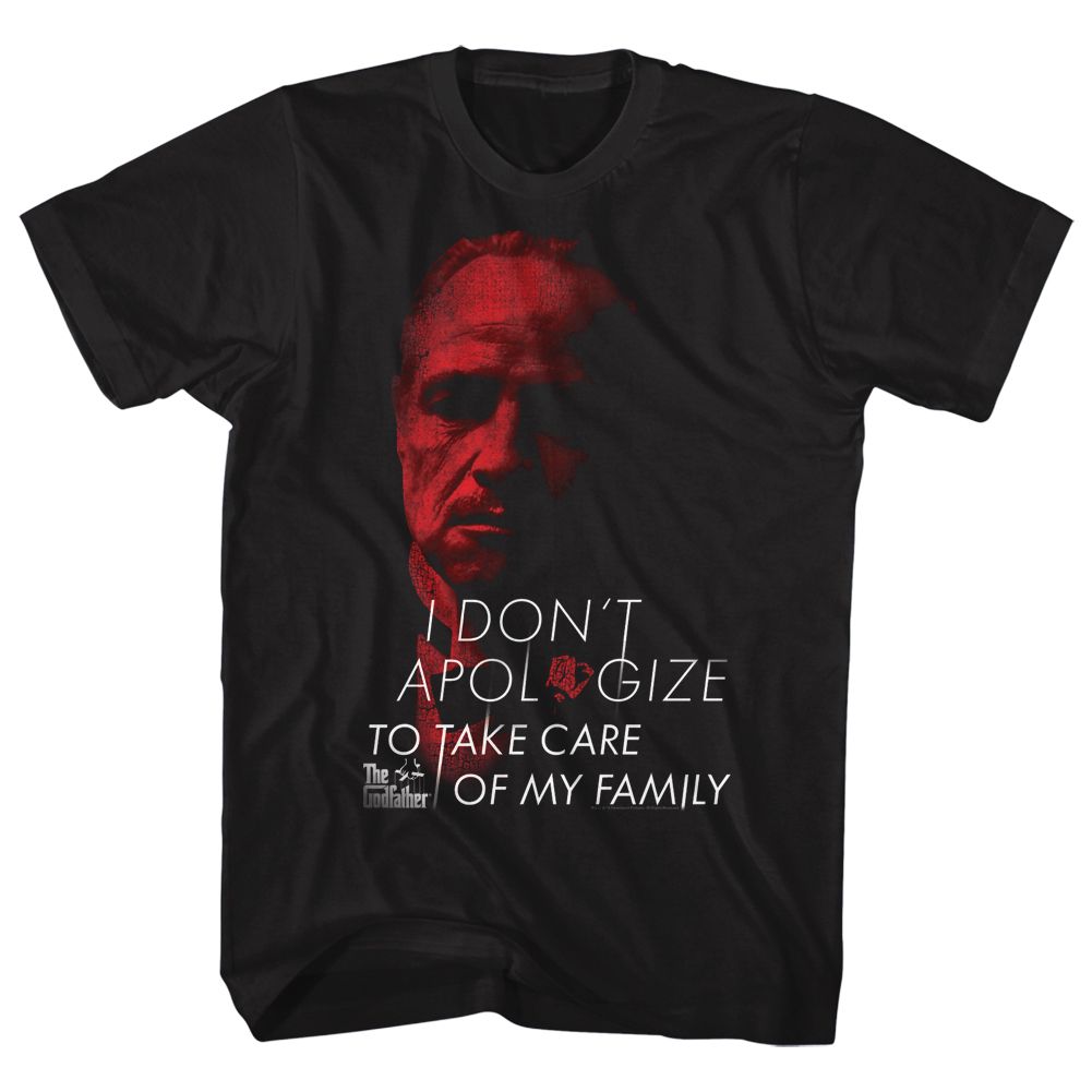 Godfather - No Apologies - Short Sleeve - Adult - T-Shirt