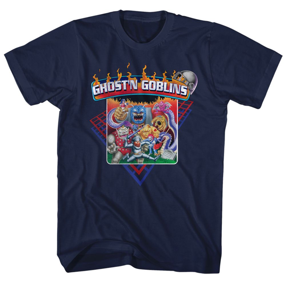 Ghost'N Goblins - Ghostn - Short Sleeve - Adult - T-Shirt