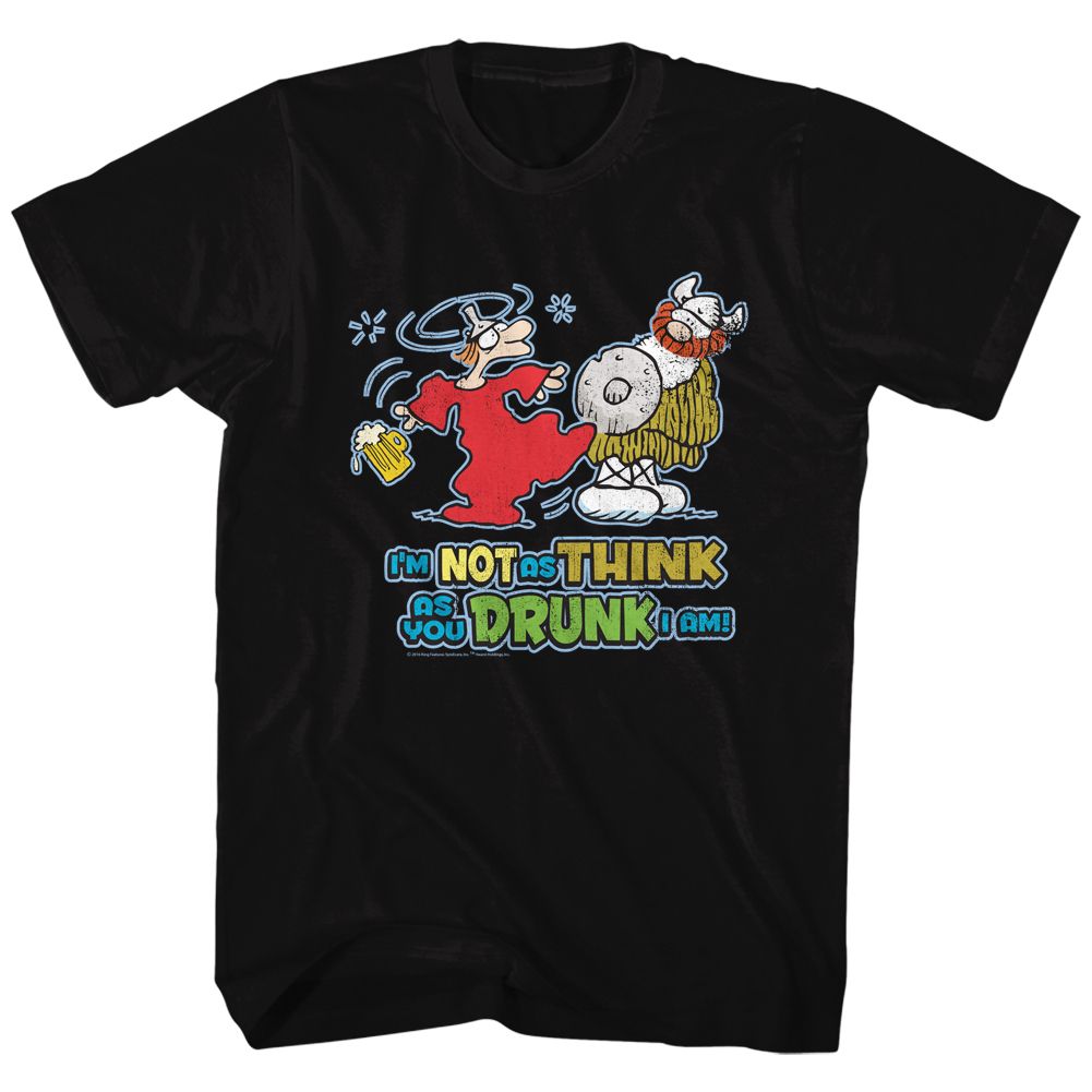 Hagar The Horrible - Im Not As Think - Short Sleeve - Adult - T-Shirt