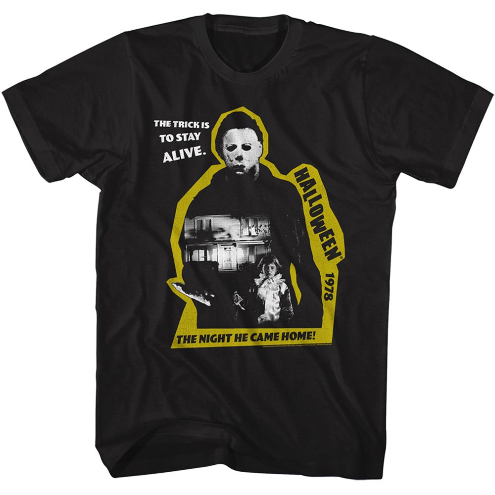 Halloween - Cut Out - Short Sleeve - Adult - T-Shirt