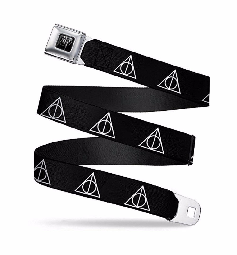 Harry Potter Deathly Hollows Symbol Seatbelt Belt