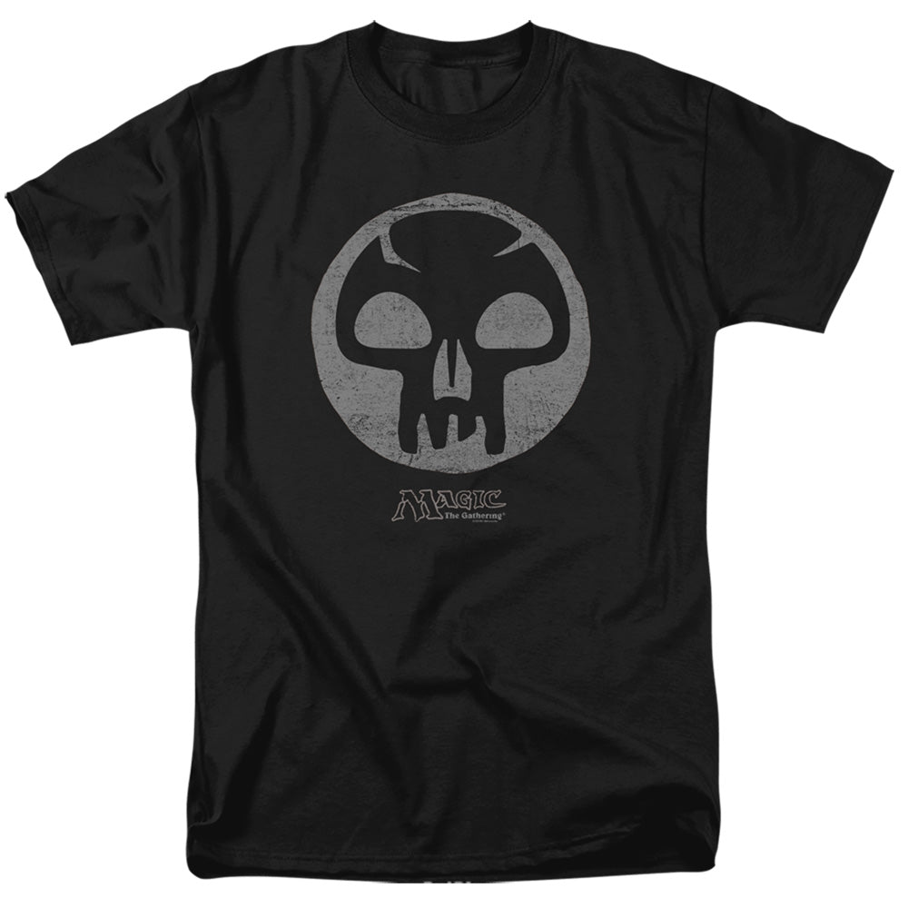 Magic The Gathering - Black Symbol - Adult T-Shirt