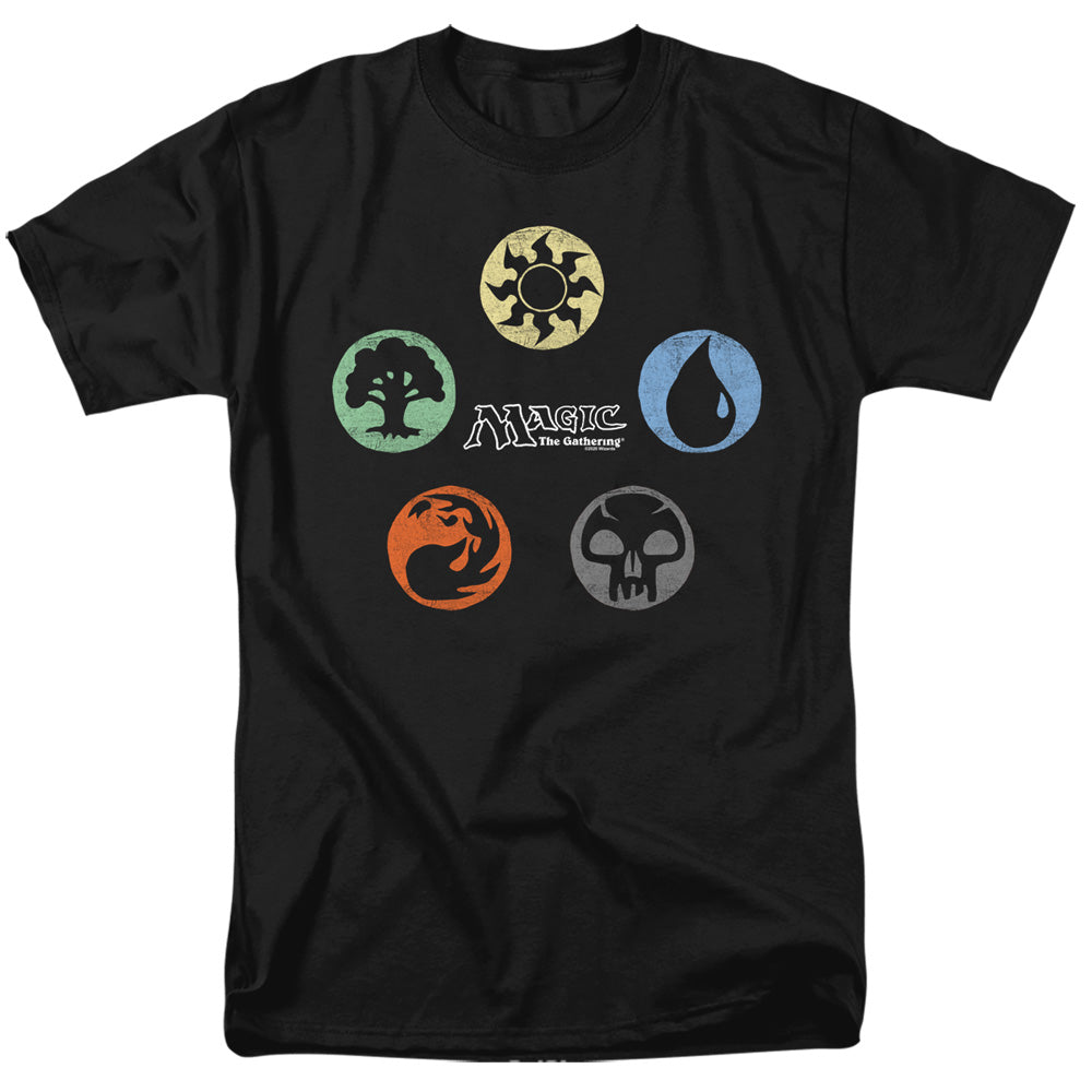 Magic The Gathering - 5 Colors - Adult T-Shirt