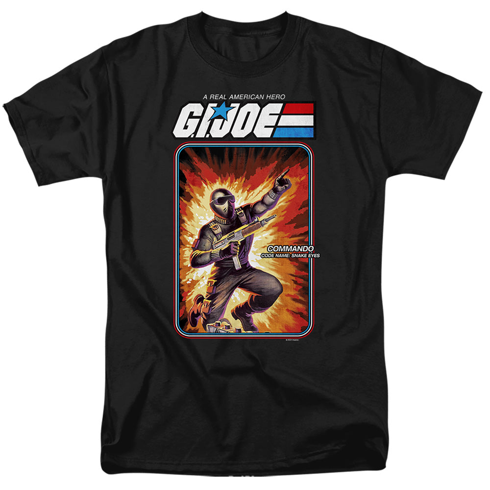G.I. Joe - Snake Eyes Card - Adult T-Shirt