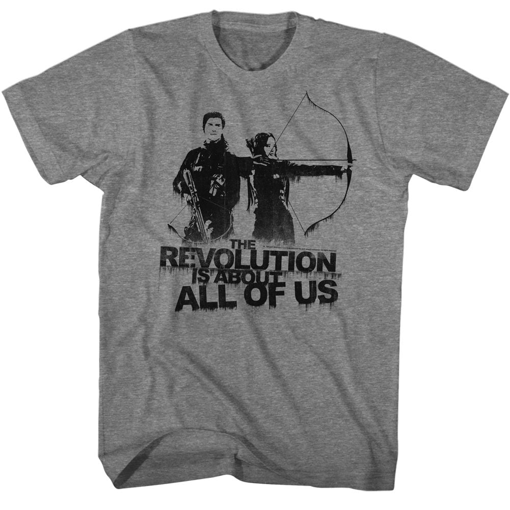 Hunger Games - About All Of Us - Short Sleeve - Adult - T-Shirt