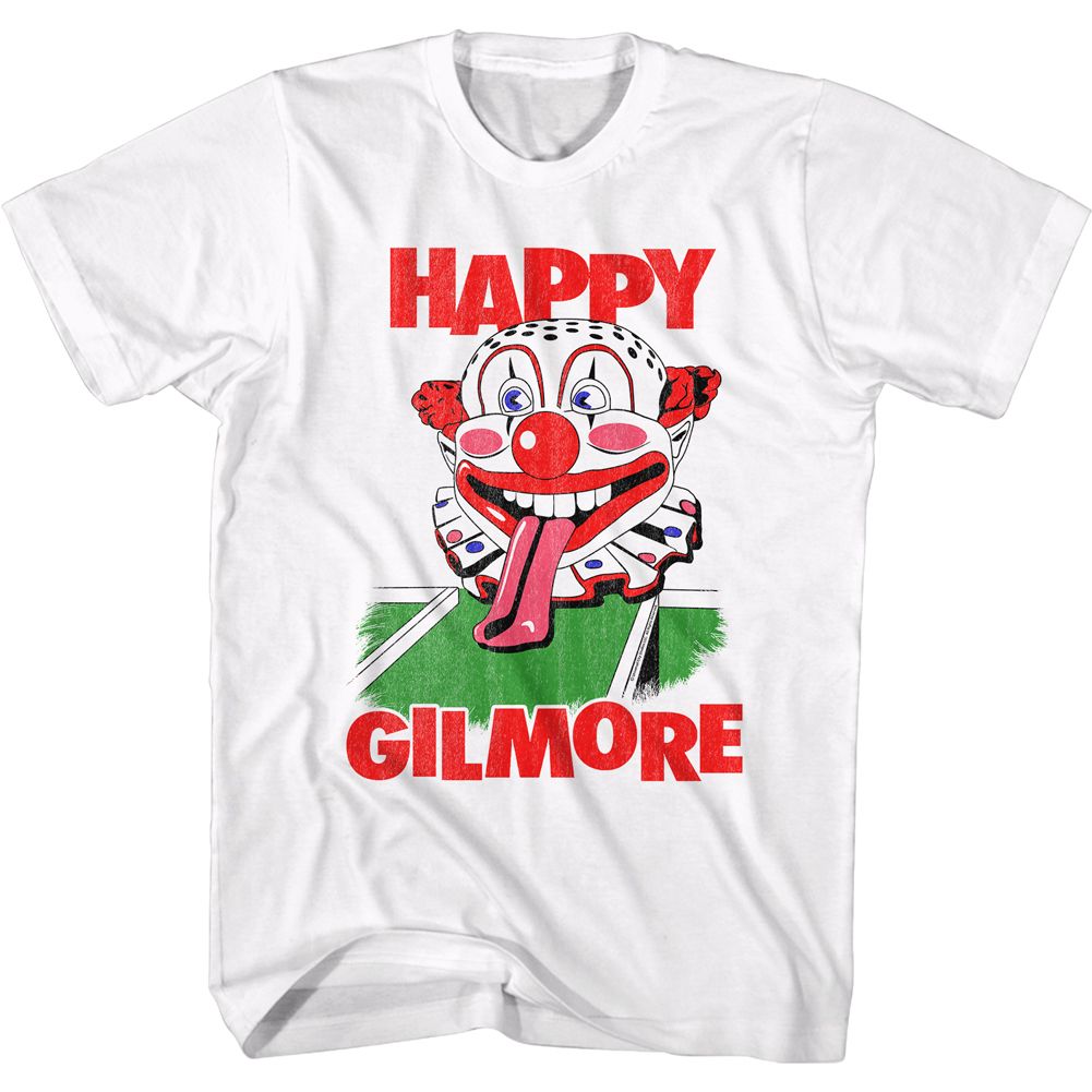 Happy Gilmore - Clown Head - Short Sleeve - Adult - T-Shirt