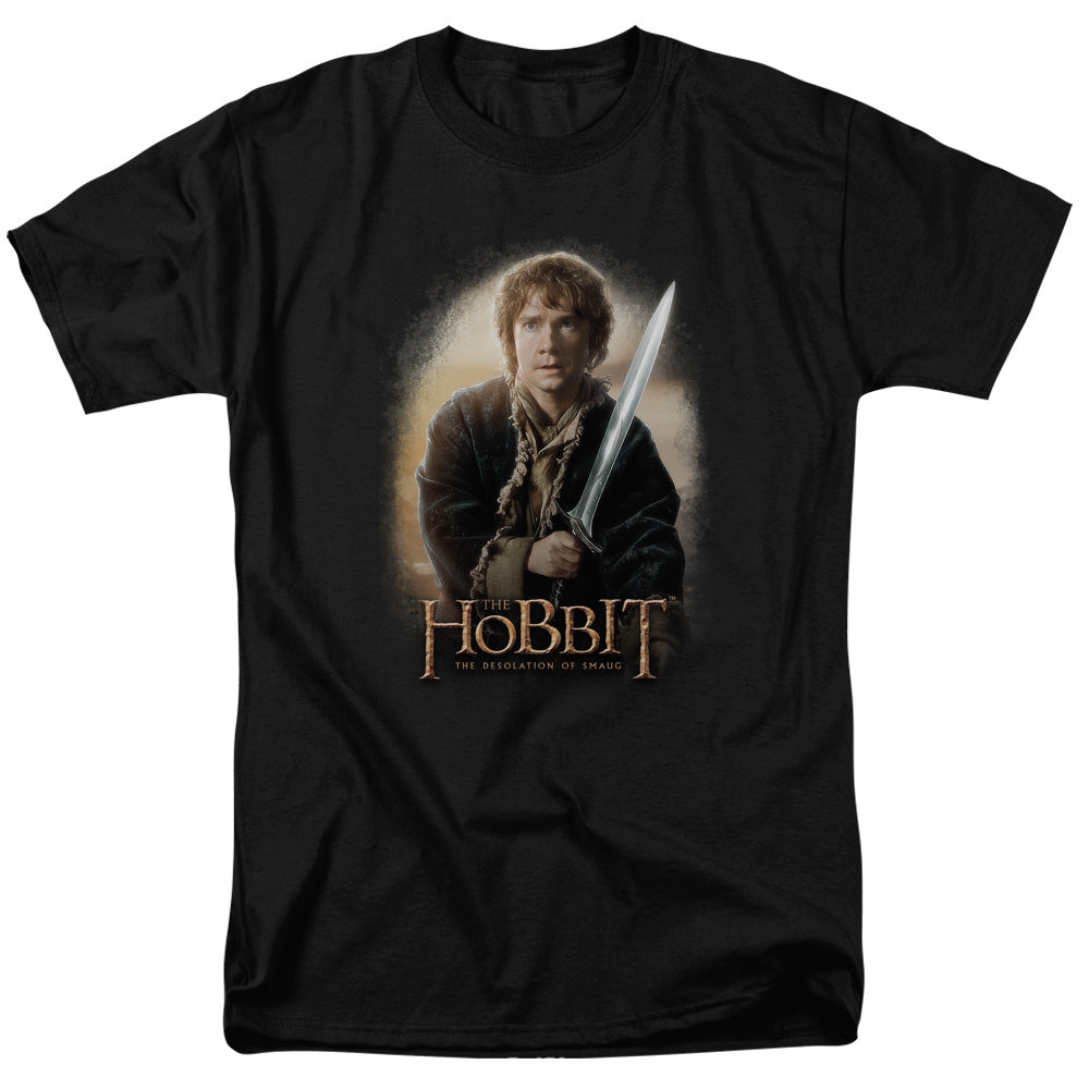 The Lord of The Rings The Hobbit - Bilbo And Sting - Adult T-Shirt