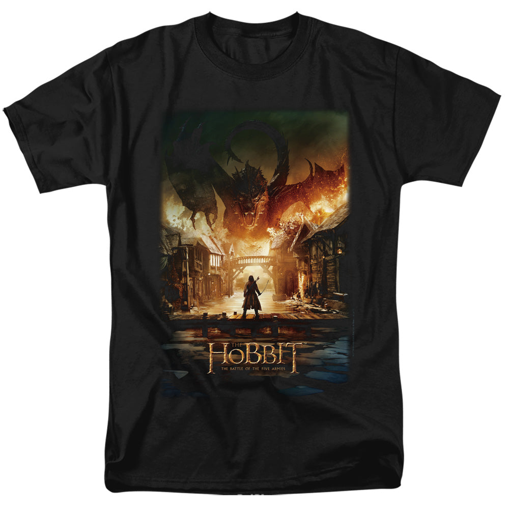 The Lord of The Rings The Hobbit - Smaug Poster - Adult T-Shirt