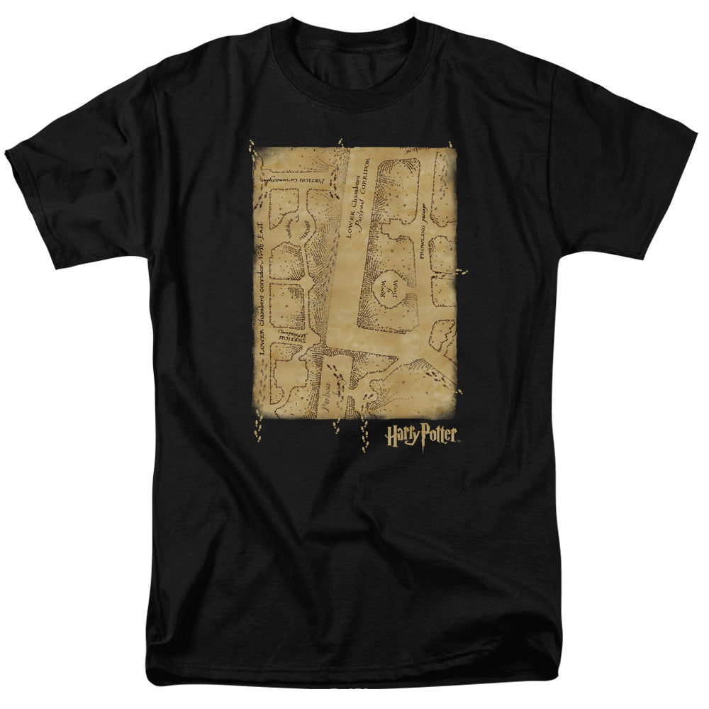 Harry Potter - Marauders Map Interior - Adult T-Shirt