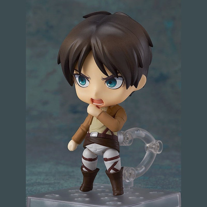 Good Smile Attack On Titan Eren Yeager Survey Corps Version Nendoroid Action Figure