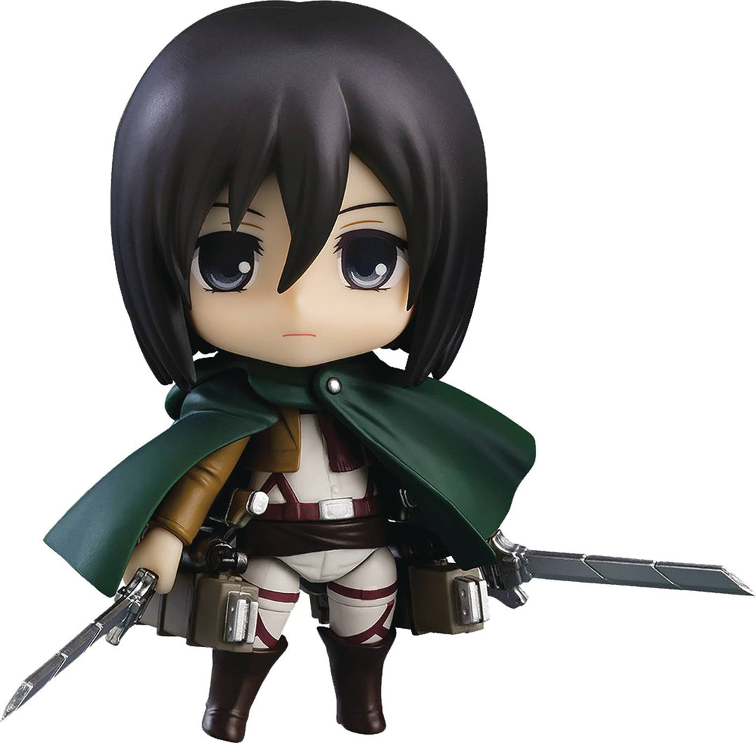 Good Smile Attack On Titan Mikasa Ackerman Survey Corps Version Nendoroid Action Figure