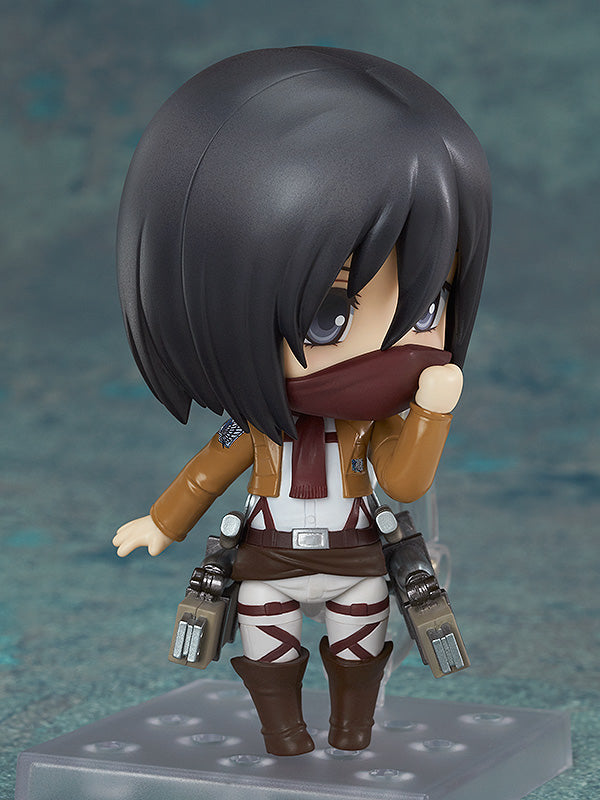 Good Smile Attack On Titan Mikasa Ackerman Survey Corps Version Nendoroid Action Figure