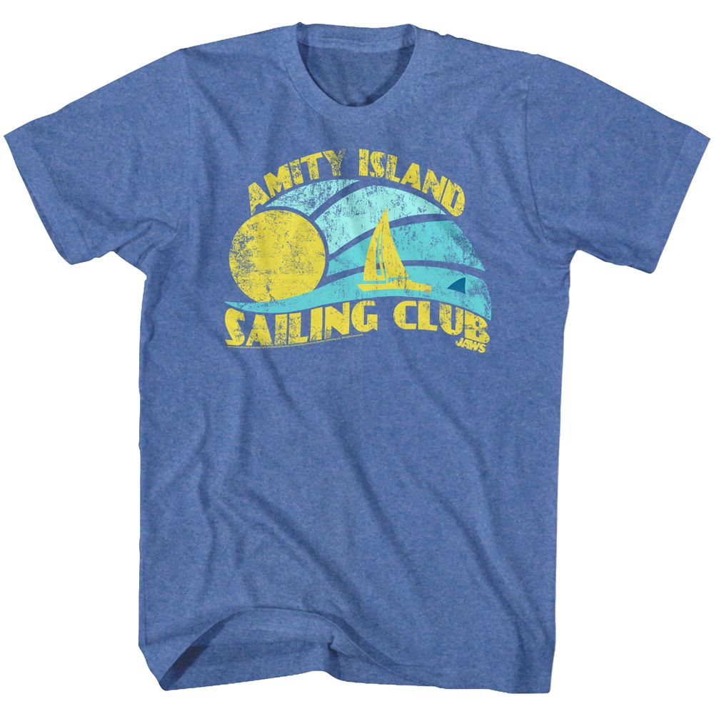 Jaws - Sail - Short Sleeve - Heather - Adult - T-Shirt