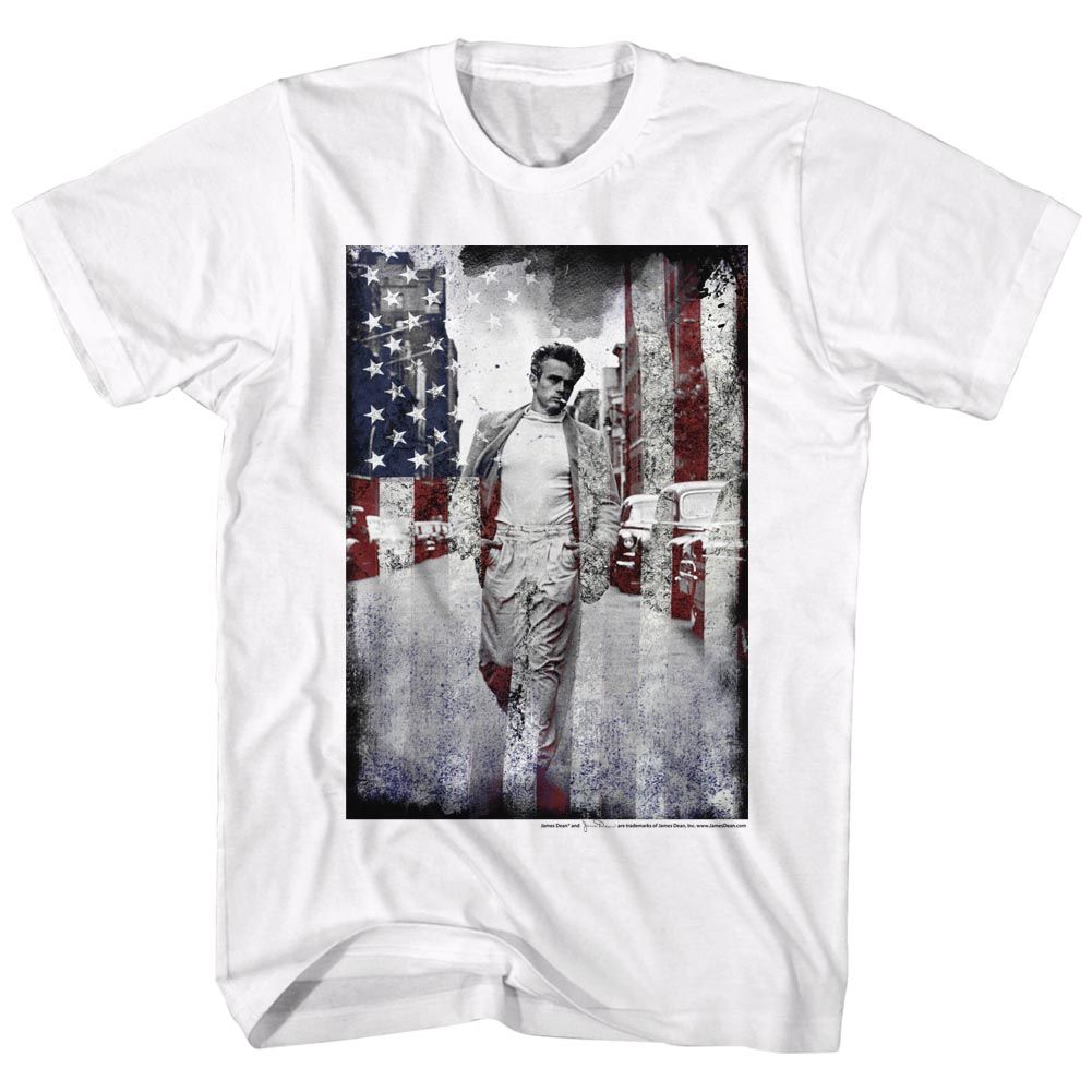 James Dean - American - Short Sleeve - Adult - T-Shirt